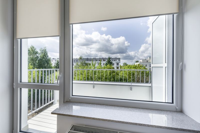 Modern Casement Window on a Residence